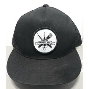 Traeger Grills Black Snapback Mesh Shop Class Trucker Hat
